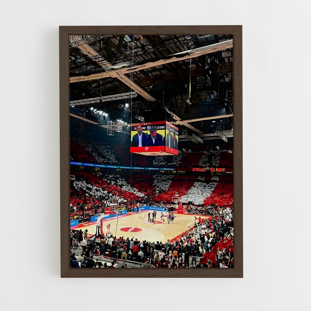 Poster Red star belgrade – affiche Basketball (vue 5)